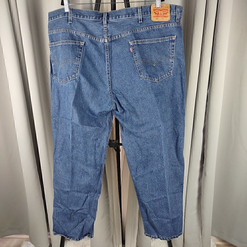 Levi 550 Men's 100% Cotton Blue Jeans Size 48X30 - Picture 3 of 10